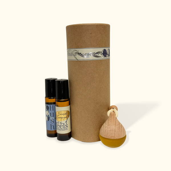 Mindful Moments - Intentional aromatherapy to enhance your spirit; morning, noon, & night